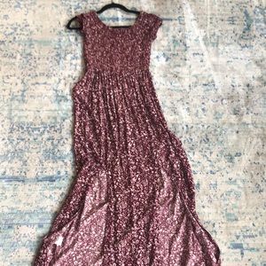 Off the shoulder small floral print